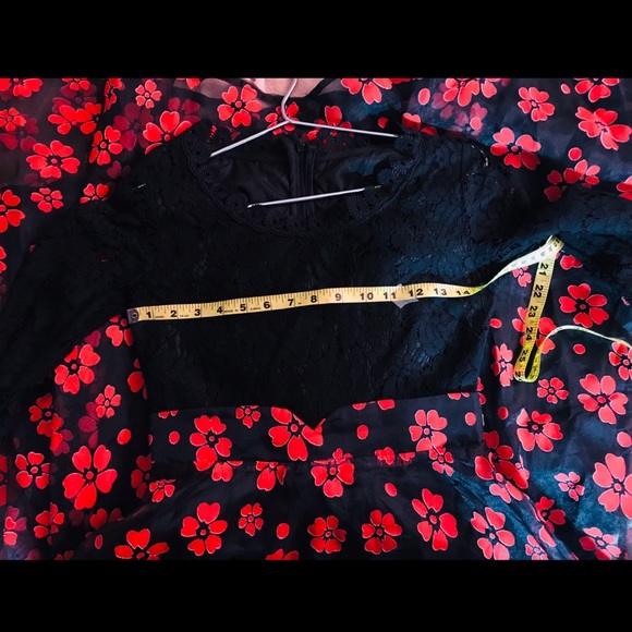 Vintage Poppy Flower Dress Hand Made - Picture 4 of 8